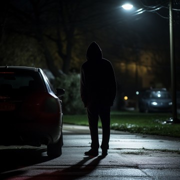 thief near car